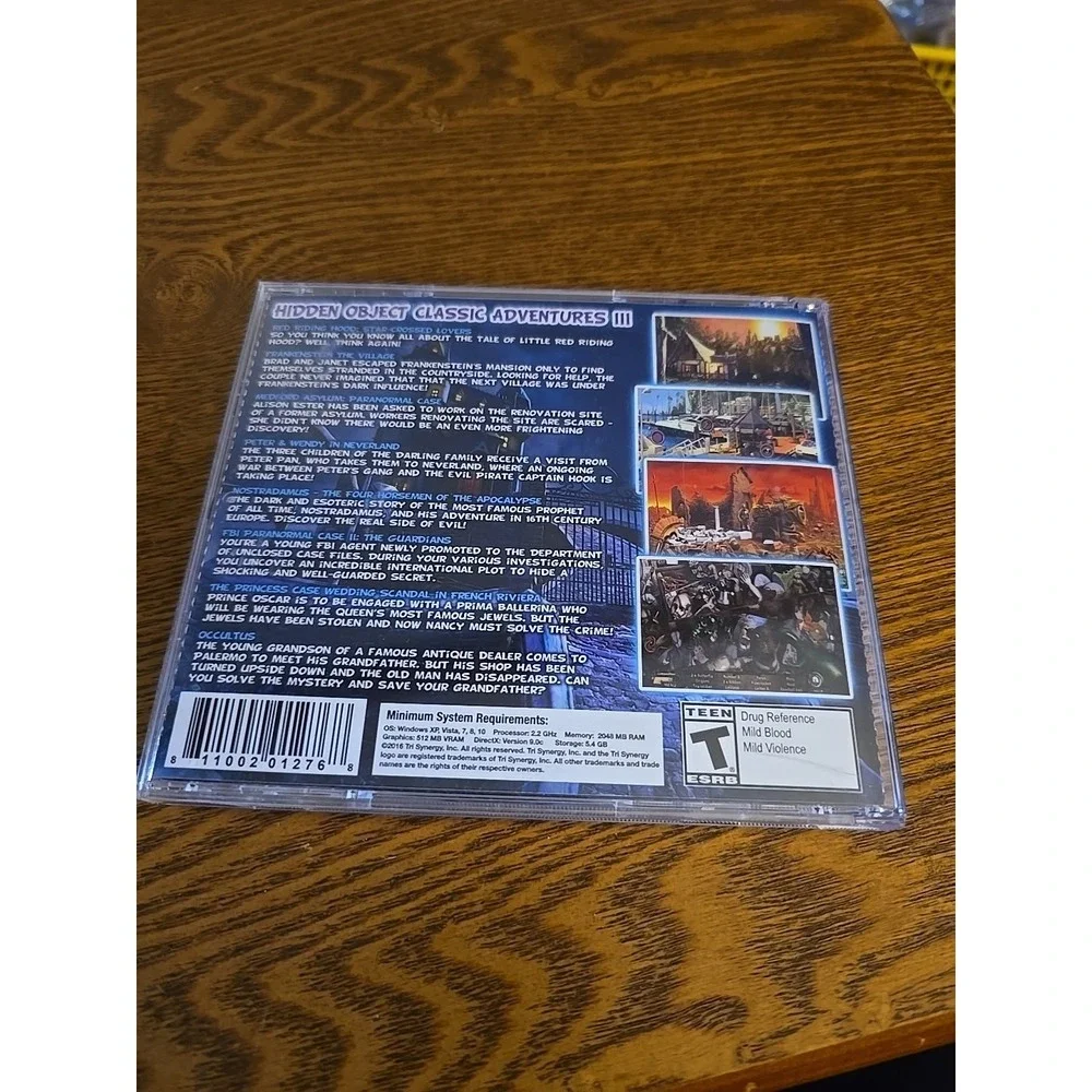 Classic Adventures III Hidden Object 8 Pack PC Game